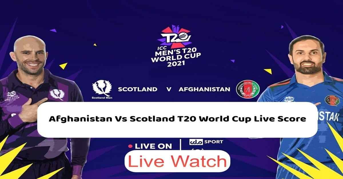 Afghanistan Vs Scotland