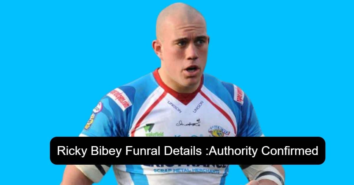 Ricky Bibey Funral