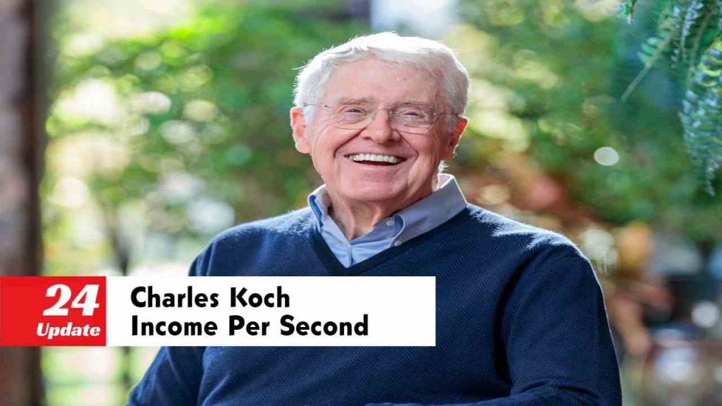 Charles Koch Income Per Second
