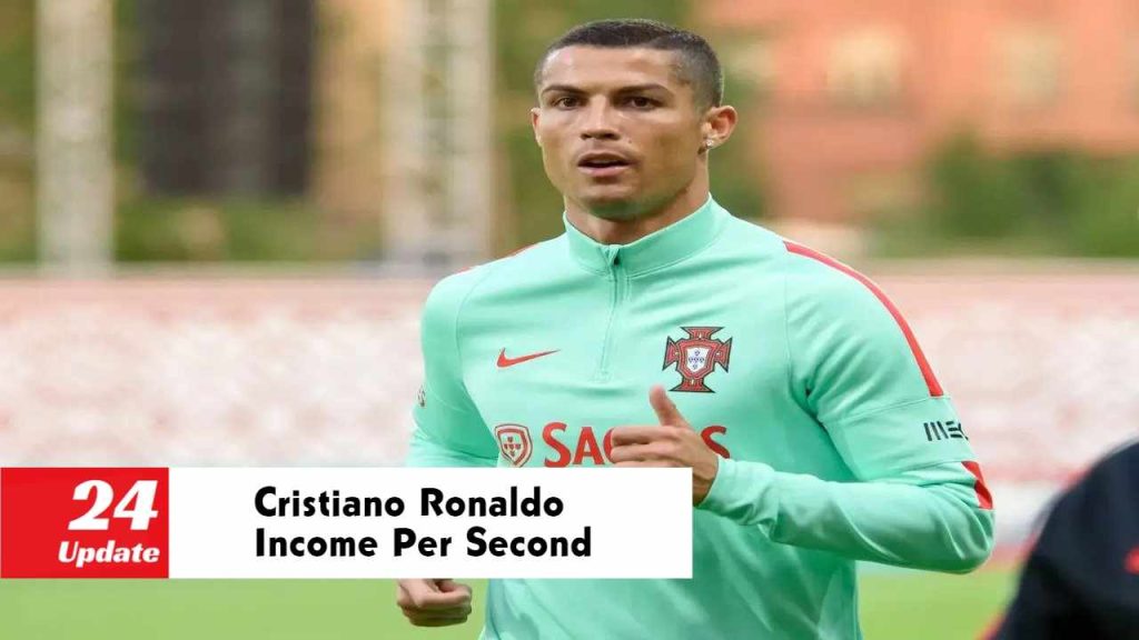 Cristiano Ronaldo Income Per Second