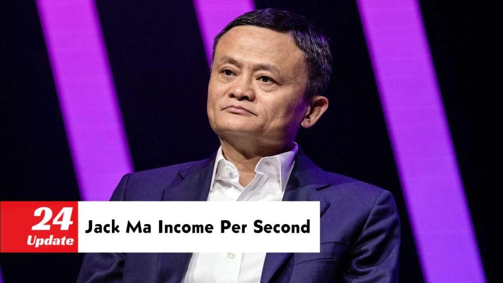 Jack Ma Income Per Second