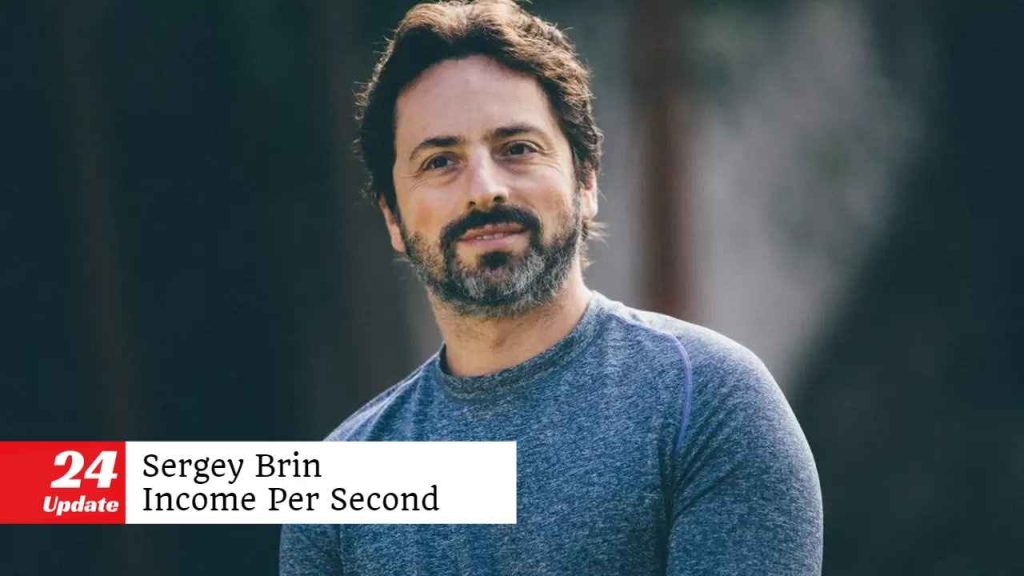 Sergey Brin Income Per Second