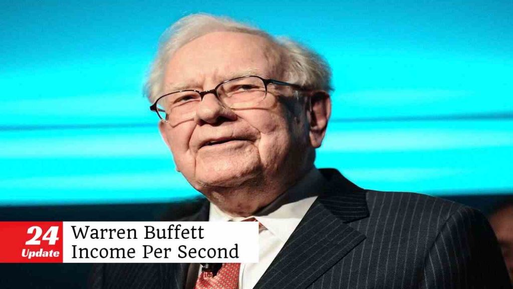 Warren Buffett Income Per Second