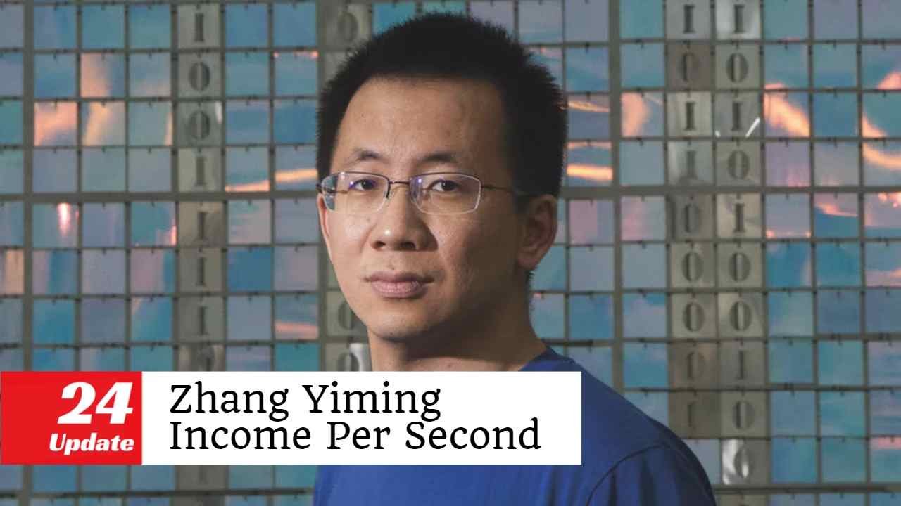Zhang Yiming Income Per Second