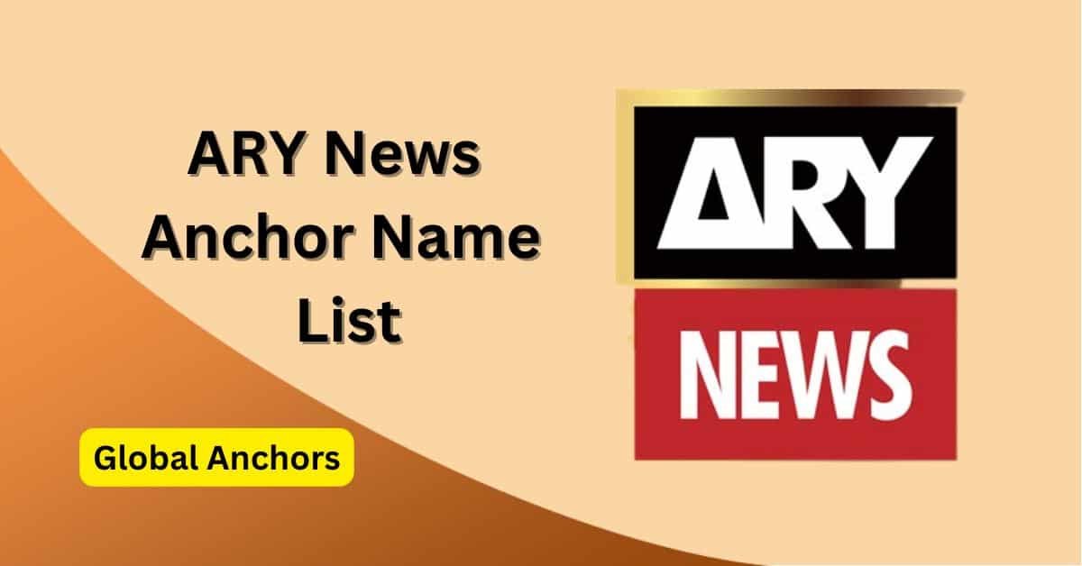 ARY News Anchor Name List