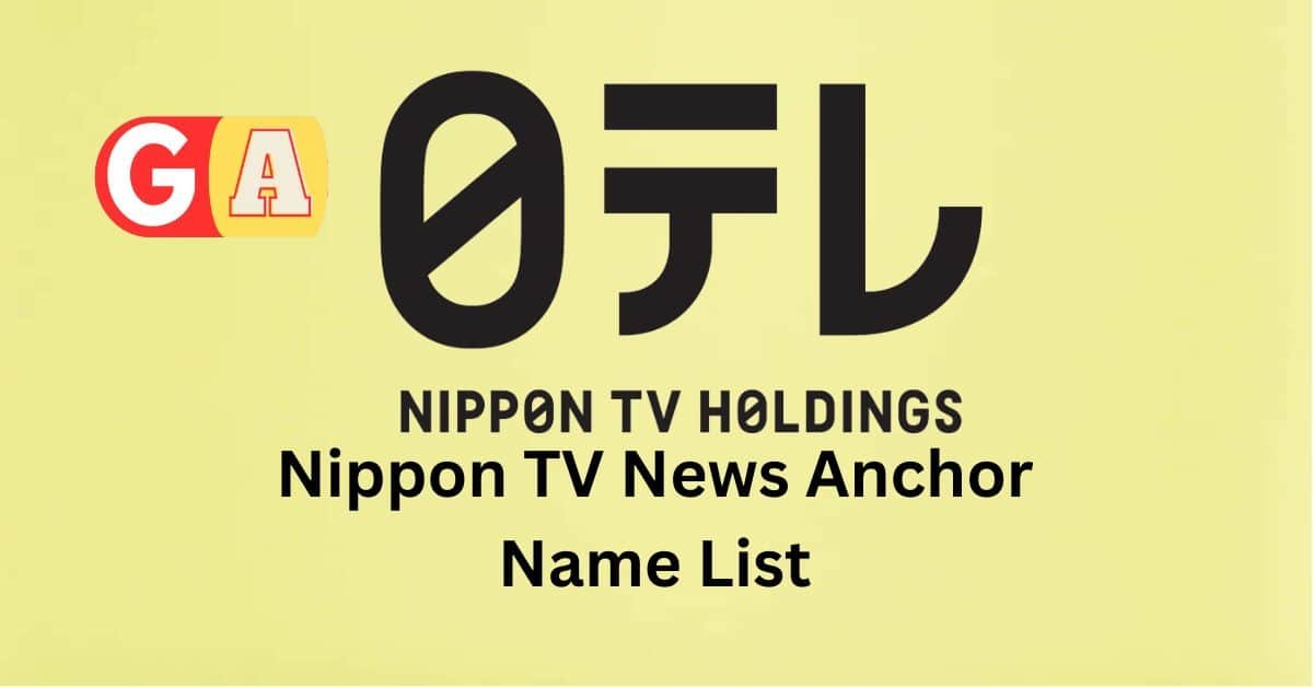 Nippon TV News Anchor Name List