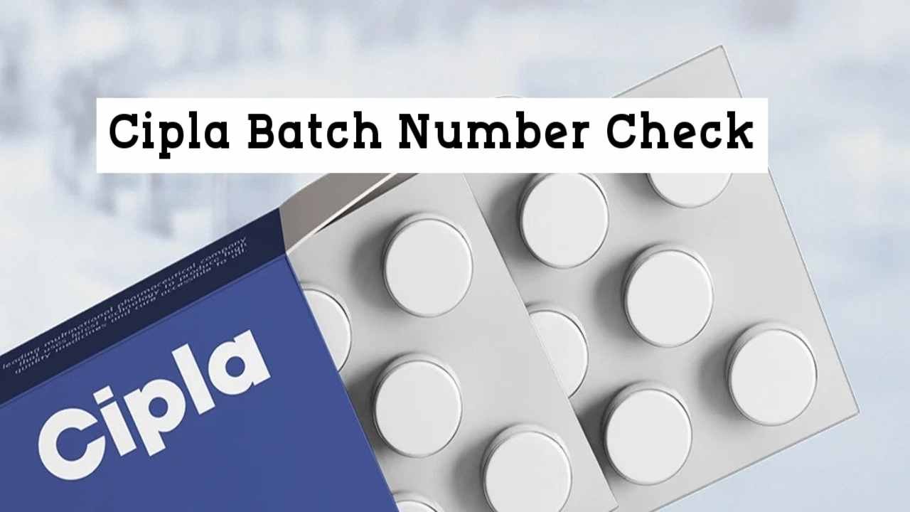 Cipla Batch Number Check