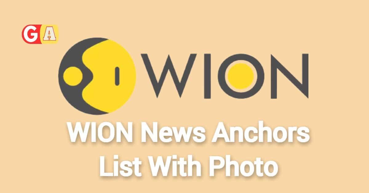 WION News Anchors List