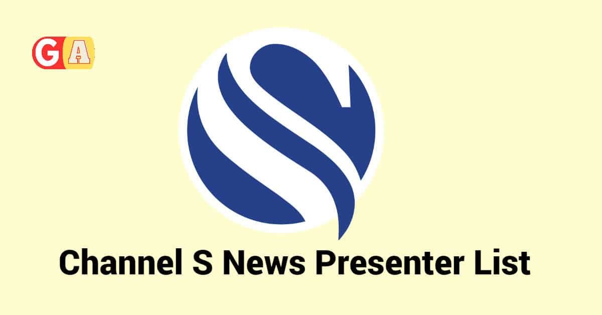 Channel S News Presenter List