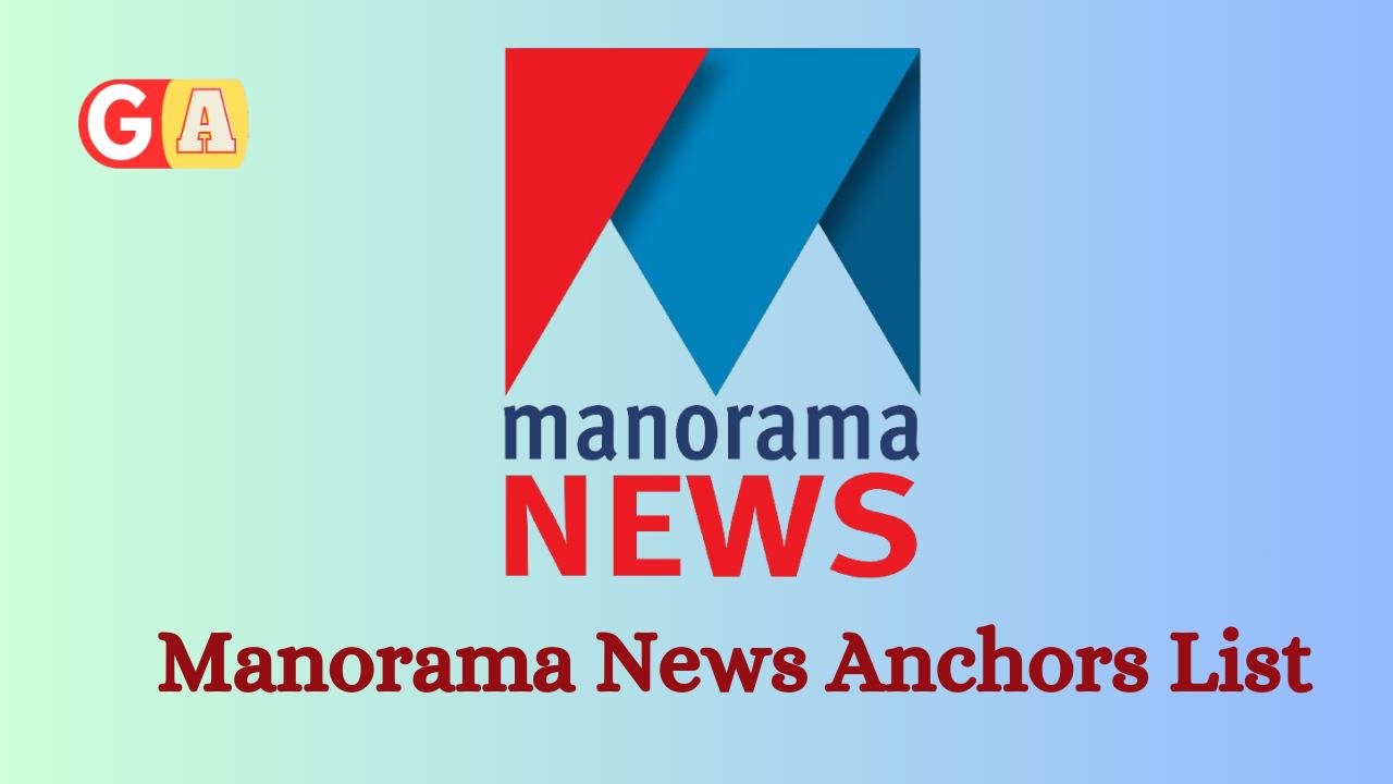 Manorama News Anchors List