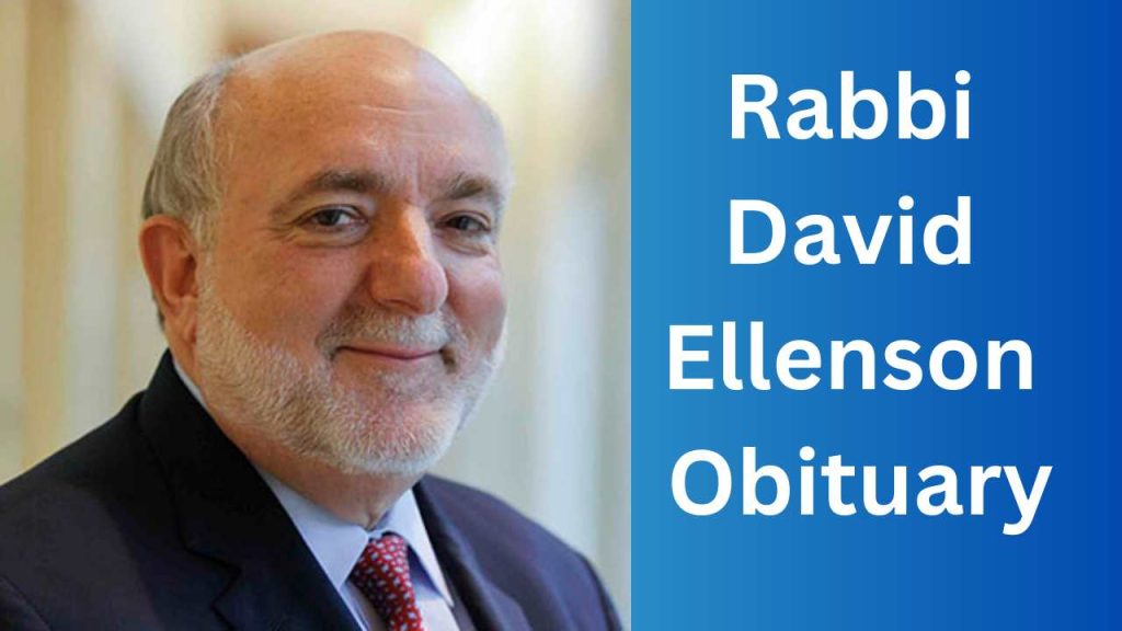 Rabbi David Ellenson Obituary