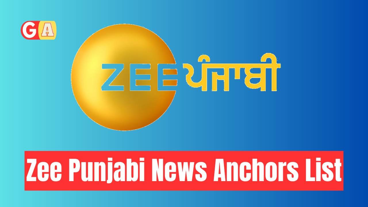 Zee Punjabi News Anchors List
