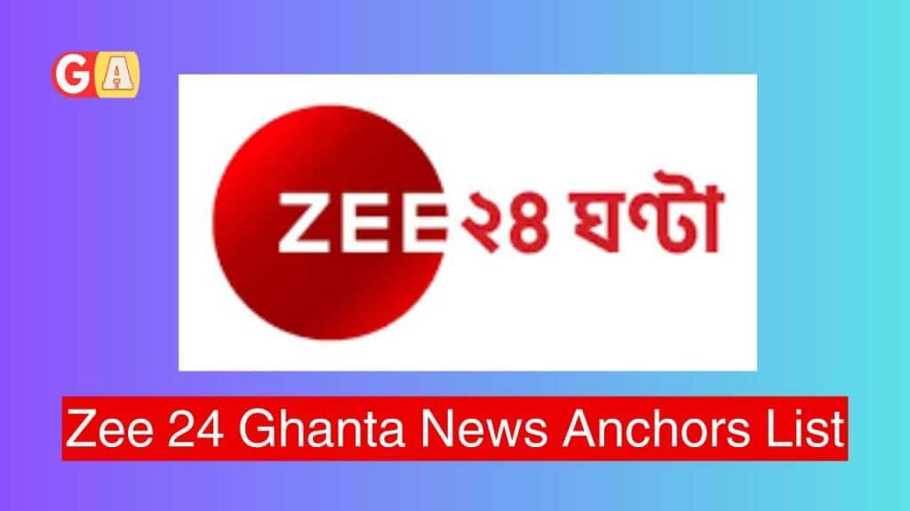 zee 24 ghanta news anchor name list